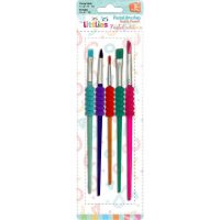 The Littlies: Set pensule din plastic în culori pastelate, set de 5 bucăți - t/h/The-Littlies-Set-pensule-din-plastic-in-culori-pastelate-set-de-5-bucati-1.jpg