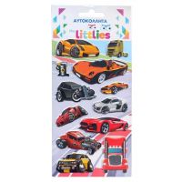 The Littlies: Vehicule rapide set de autocolante 3D pufos, 10x22 cm - t/h/The-Littlies-Vehicule-rapide-set-de-autocolante-3D-pufos-10x22-cm-1.jpg