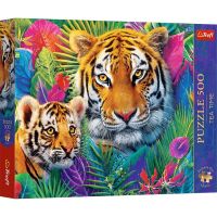 Tigri în junglă — puzzle Premium Plus de 500 piese - Trefl - t/i/Tigri-in-jungla---puzzle-Premium-Plus-de-500-piese--Trefl-1.jpg