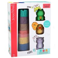 Touchball: Set de joc pentru dezvoltarea simțului tactil cu 9 piese pentru construirea unui turn, cu figurine de animale - t/o/Touchball-Set-de-joc-pentru-dezvoltarea-simtului-tactil-cu-9-piese-pentru-construirea-unui-turn-cu-figurine-de-animale-1.jpg