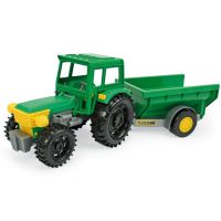 Tractor verde cu remorcă basculantă 38,5 cm - Wader - t/r/Tractor-verde-cu-remorca-basculanta-38-5-cm--Wader-1.jpg