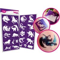TyToo: Set de șabloane pentru tatuaje cu sclipici - Animale sălbatice, 22 bucăți - t/y/TyToo-Set-de-sabloane-pentru-tatuaje-cu-sclipici--Animale-salbatice-22-bucati-1.jpg