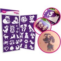 TyToo: Set de șabloane pentru tatuaje cu sclipici - câini și pisici, 27 bucăți - t/y/TyToo-Set-de-sabloane-pentru-tatuaje-cu-sclipici--caini-si-pisici-27-bucati-1.jpg