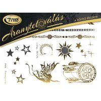 TyToo: Set de tatuaje aurii 21x15cm - capcană pentru vise, zână - t/y/TyToo-Set-de-tatuaje-aurii-21x15cm--capcana-pentru-vise-zana-1.jpg
