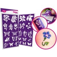 TyToo: Set șabloane pentru tatuaje cu sclipici - Flori, 24 buc - t/y/TyToo-Set-sabloane-pentru-tatuaje-cu-sclipici--Flori-24-buc-1.jpg