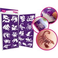 TyToo: Set șabloane tatuaje cu sclipici Dragoni și șopârle, 21 buc. - t/y/TyToo-Set-sabloane-tatuaje-cu-sclipici-Dragoni-si-soparle-21-buc--1.jpg