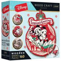 Wood Craft: Disney - Crăciunul lui Mickey și Minnie, puzzle din lemn premium de 160 de piese - Trefl - w/o/Wood-Craft-Disney--Craciunul-lui-Mickey-si-Minnie-puzzle-din-lemn-premium-de-160-de-piese--Trefl-1.jpg
