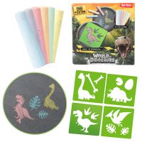 World of Dinosaur: Set de cretă de asfalt cu șablon de dinozaur - w/o/World-of-Dinosaur-Set-de-creta-de-asfalt-cu-sablon-de-dinozaur-1.jpg