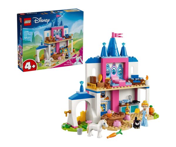 LEGO® Disney™: Castelul Cenușăresei și prietenii ei (43283)