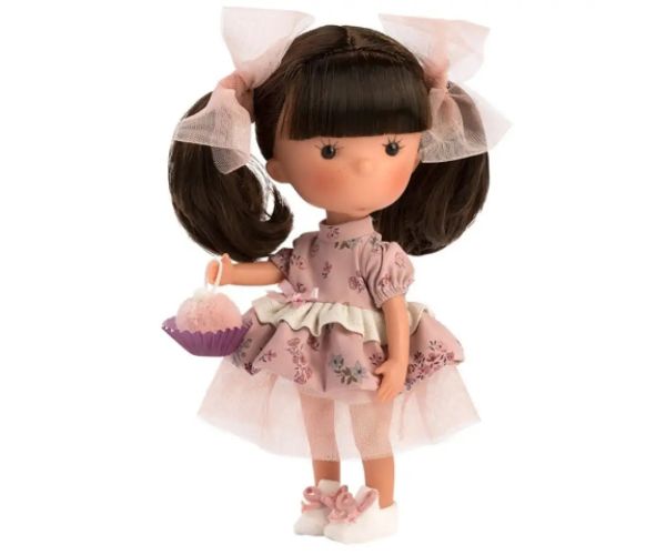 Llorens: Miss Minis Sara Pots 26cm păpușă cu prăjitură