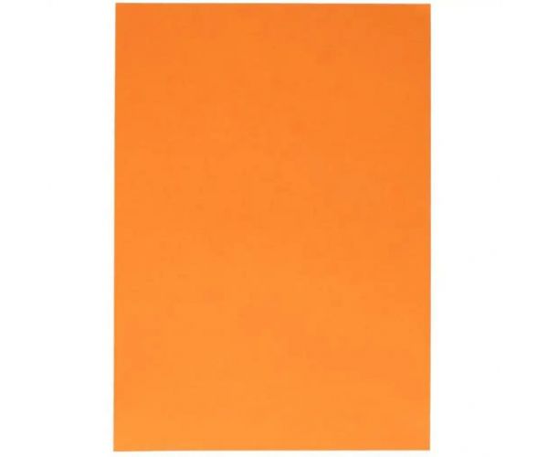 Spirit: Decorativ hârtie carton foaie culoarea portocaliu 70x100cm