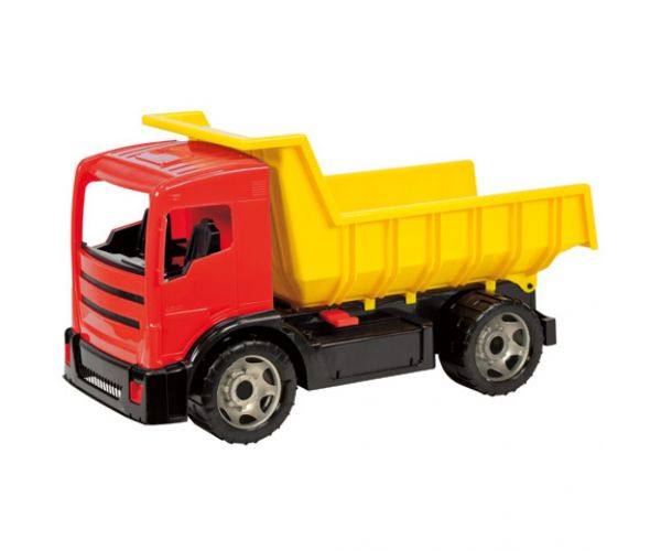 LENA: Camion de gunoi uriaș de culoare roșie 62cm