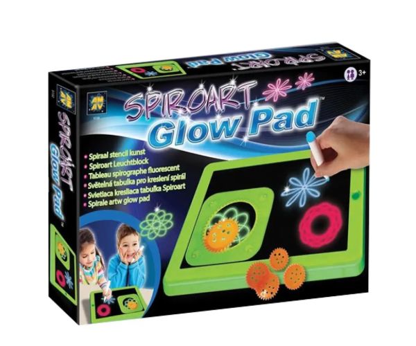 Glow Pad tabel de desen neon luminează cu marker