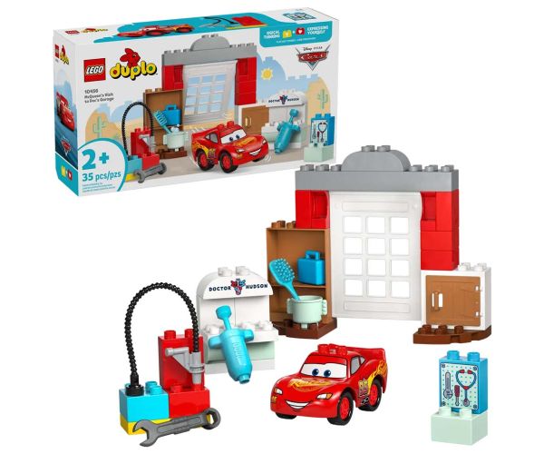 LEGO® DUPLO®: Vizita lui McQueen la garajul lui Doki (10456)