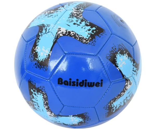 Piele artificială minge de fotbal cu model cruce 23cm