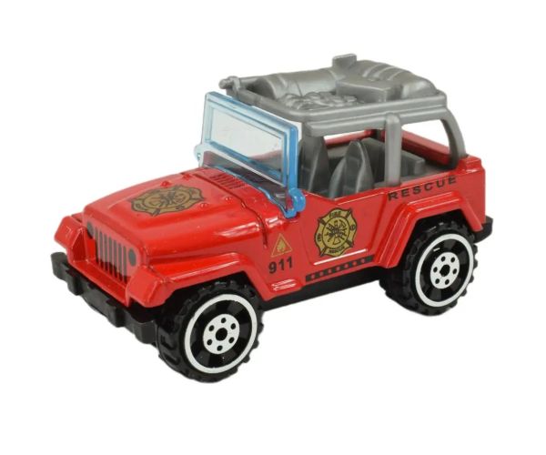World of Trucks: Mașină de pompieri 7 cm în diferite versiuni