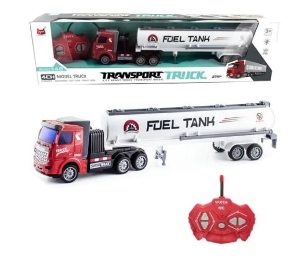 RC Cargo Truck camion cu telecomandă și lumini 1/48 27mHz