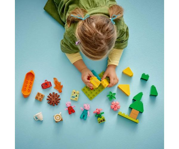 LEGO® DUPLO®: Peppa porcul Excursie de camping (10452)