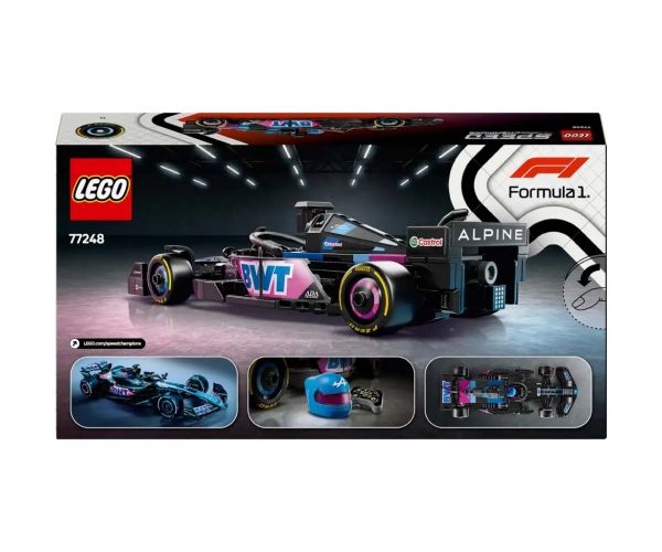 LEGO® Speed Champions: BWT Alpine F1® Team A524 mașină de curse (77248)