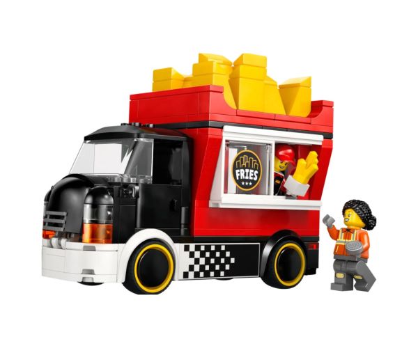 LEGO® City: Rulotă de vânzare cartofi prăjiți (60488)
