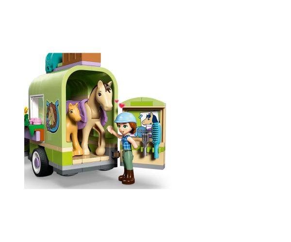 LEGO® Friends: Remorcă pentru cai și ponei (42695)