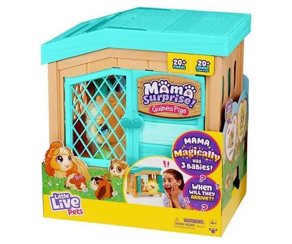 Little Live Pets Mama Suprise interactiv porcușor de Guineea cu surpriză