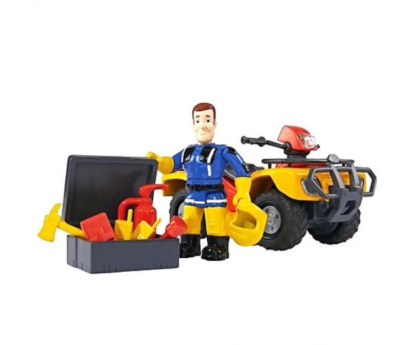Sam pompierul: vehicul Mercury quad cu figură - Simba Toys