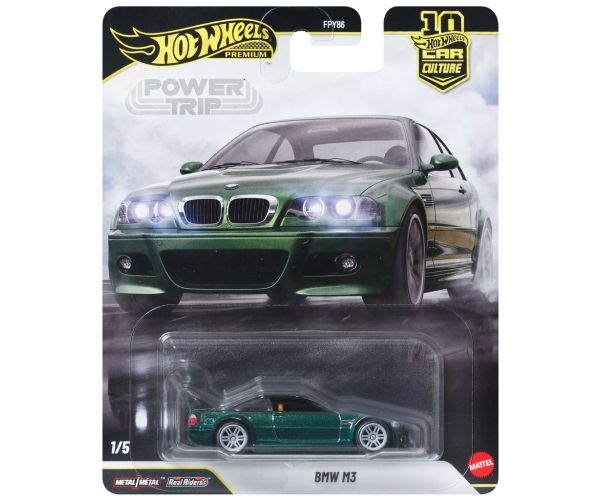 Hot Wheels Premium: Cool-tura BMW M3 mașinuță 1/64 - Mattel