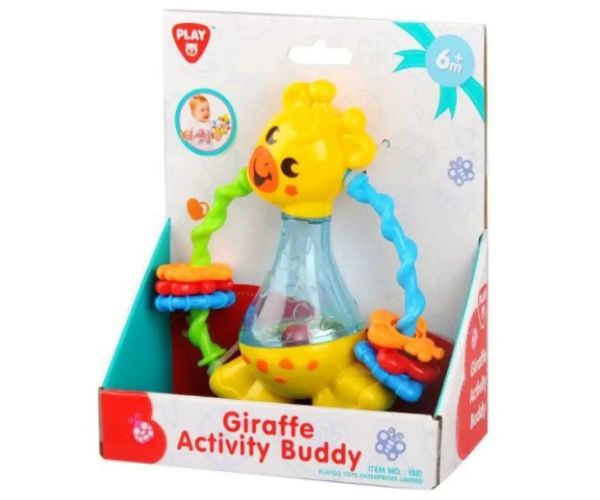Playgo: Răcnet de bebeluș cu girafă