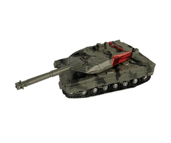 Leopard 2 tanc cu telecomandă RC și efecte de lumină 23cm