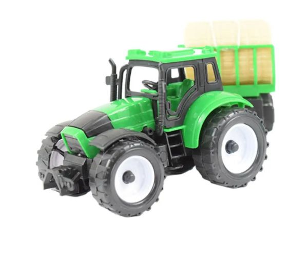 Farmer Truck: Set tractor agricol cu ​​remorci 28cm