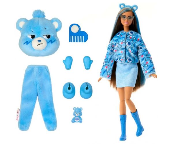 Barbie: Cutie Reveal surpriză păpușă Ursuleți Drăgălași - Morcik Urs - Mattel