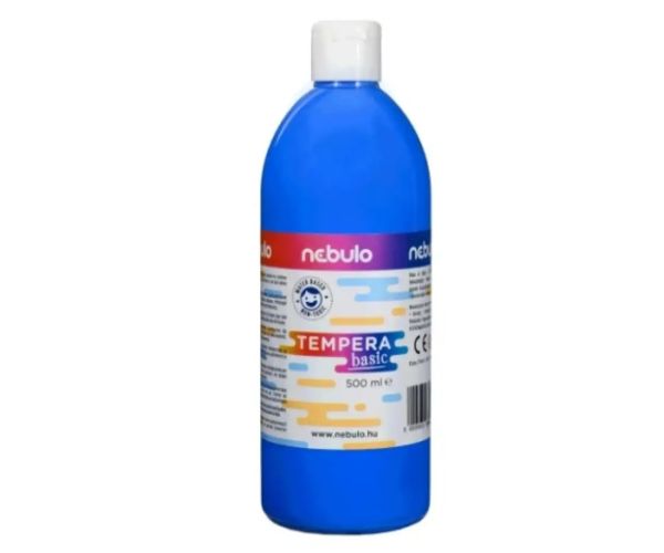 Nebulo: tempera lichidă albastru deschis în sticlă de 500ml