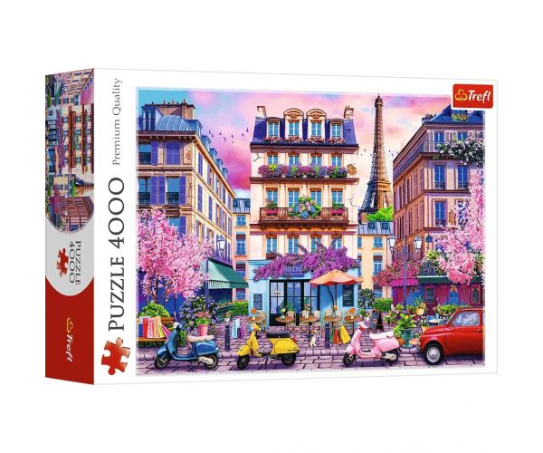 Primăvara la Paris puzzle de 4000 de piese - Trefl