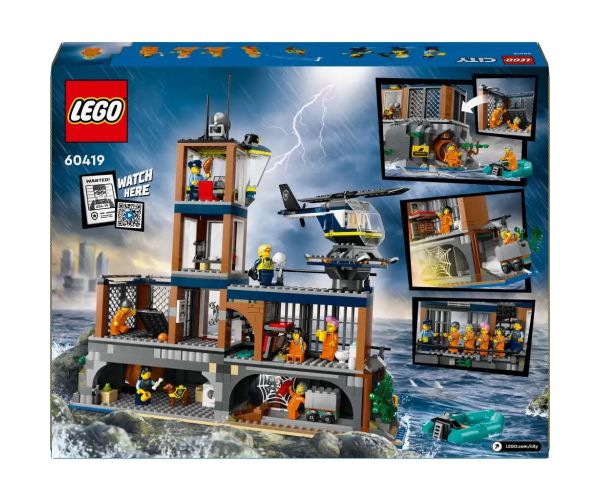 LEGO® City: Insula închisorii (60419)