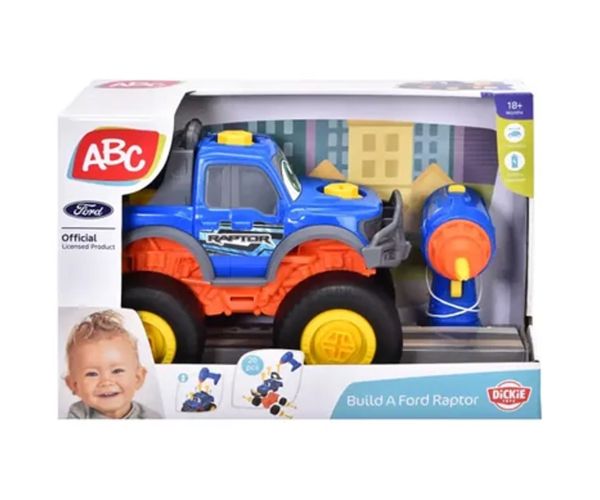 ABC Ford F150 Raptor SUV de asamblat cu șurubelniță - Dickie Toys