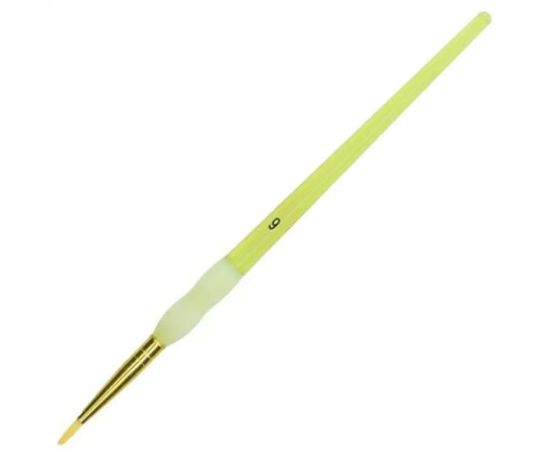 Spirit: Pensulă cu mâner plastic culoarea galbenă 6 mărime 1bc