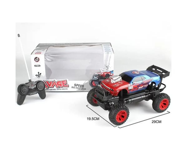 RC Off-Road cu telecomandă Charger muscle car cu lumini 27 MHz 1/14