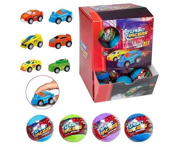 Turbo Racers mașini de curse ou surpriză 1buc