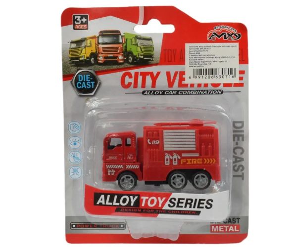 City Vehicle: Vehicul de pompier în diverse versiuni 1bucată