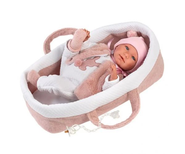 Llorens: Mimi nou născut de 40cm păpușă plânge cu accesoriu