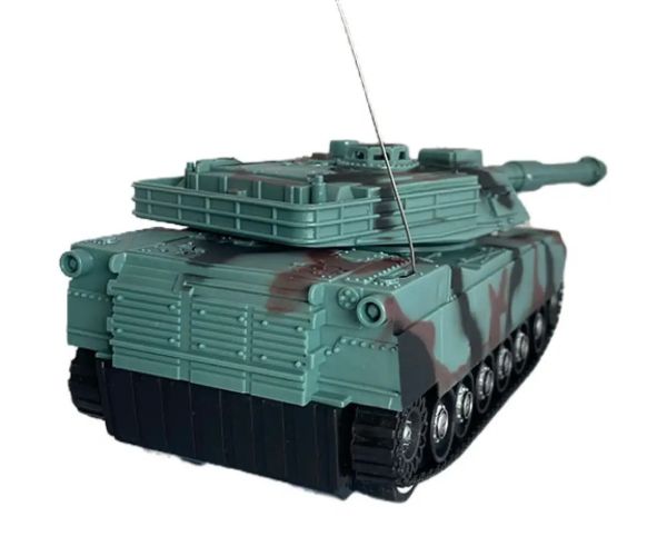 RC Tank Model cu telecomandă design special cu sunete și lumini 1/32