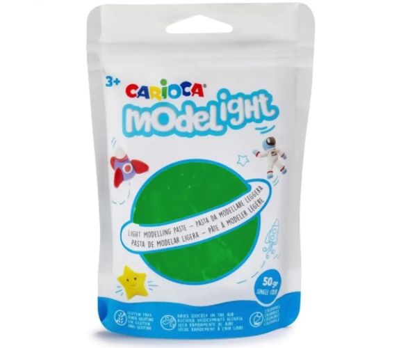 Modelight 50g plastilină verde - Carioca