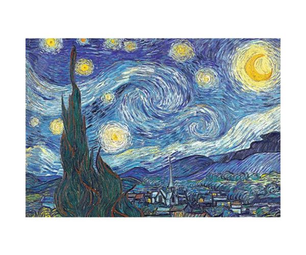 Puzzle cu 1000 de piese noaptea înstelată - Trefl