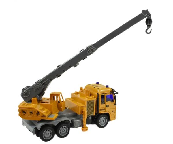 Camion de construcție cu telecomandă RC cu efecte de lumină 27MHz 20cm în diverse versiuni 1bucată