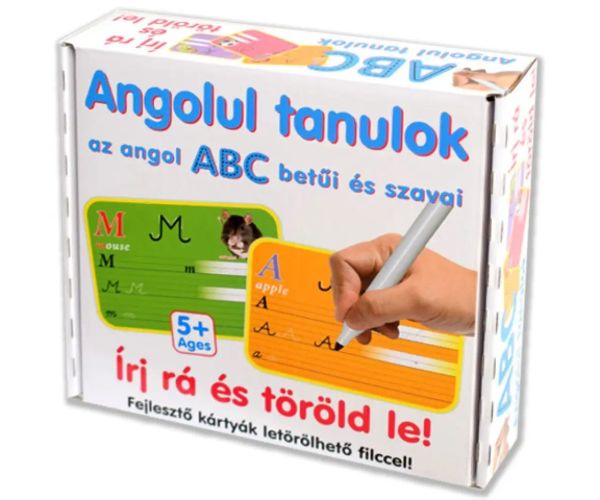 Învăț engleza cu literele și cuvintele alfabetului englez