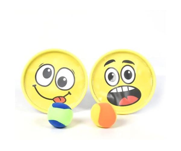 Smiley design catch ball set de jucărie creativă