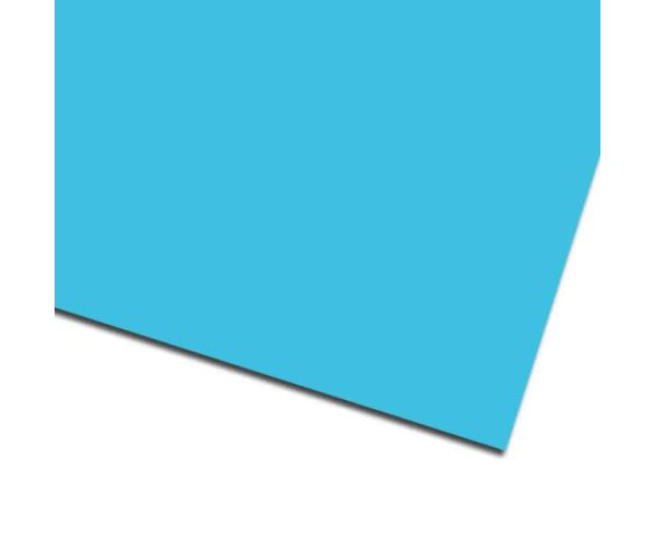 Hârtie carton decor albastru deschis 50x70cm