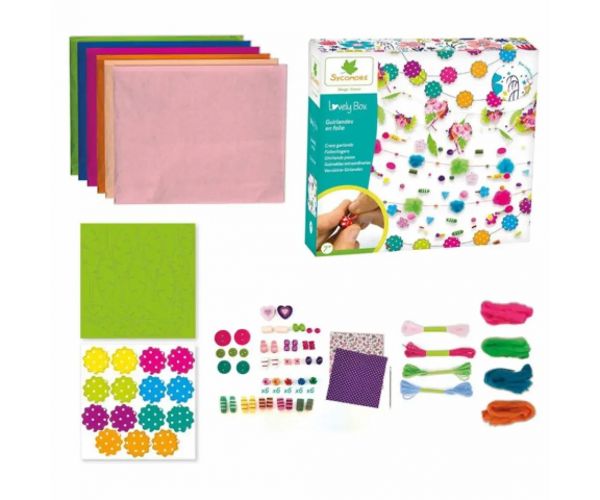Sycomore: Lovely Box set de făcut crazy ghirlande