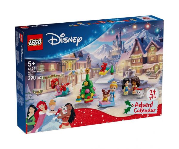 LEGO® Disney Prințese: Calendar de Advent 2026 (43298)